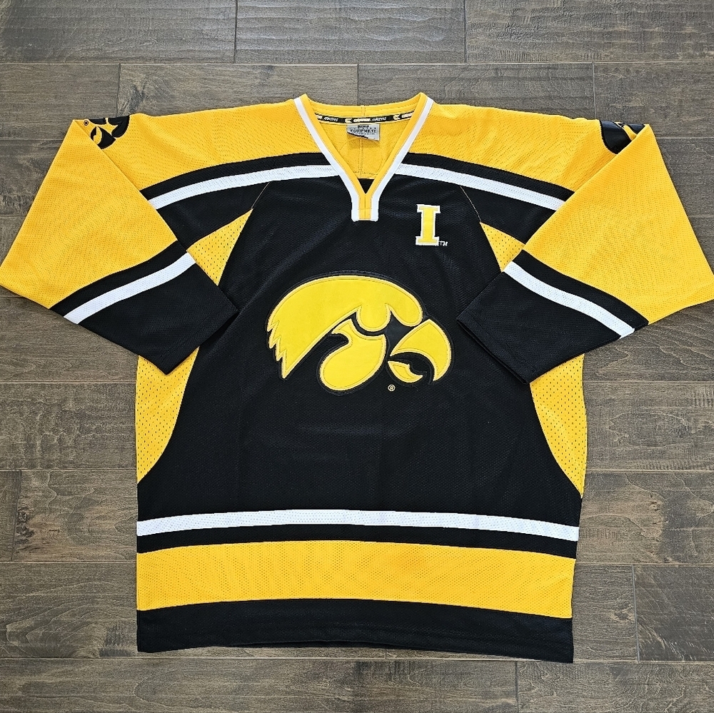 Vintage RARE Colosseum Iowa Hawkeyes Collegiate Oversized Jersey